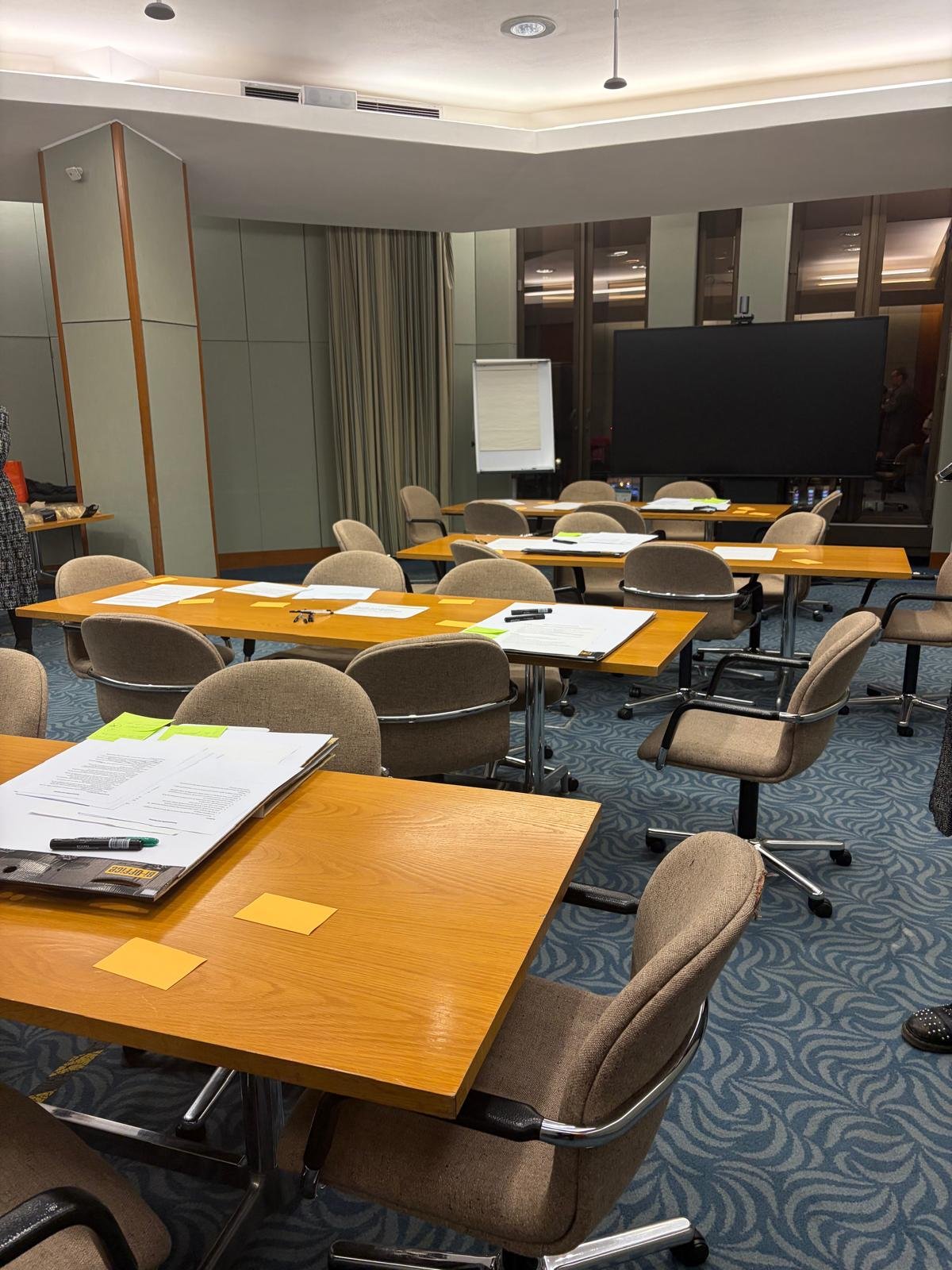 Restorative circle of chairs